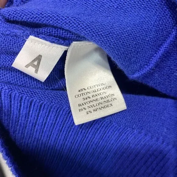 ANN Taylor Royal Blue Cardigan - Picture 6 of 10